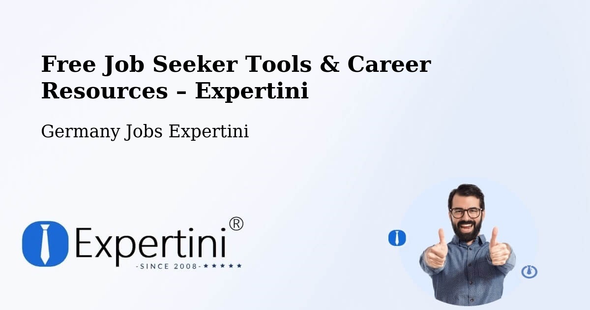 Free Job Seeker Tools & Career Resources – Bad Dürrheim - Bad Dürrheim, Germany Jobs Expertini