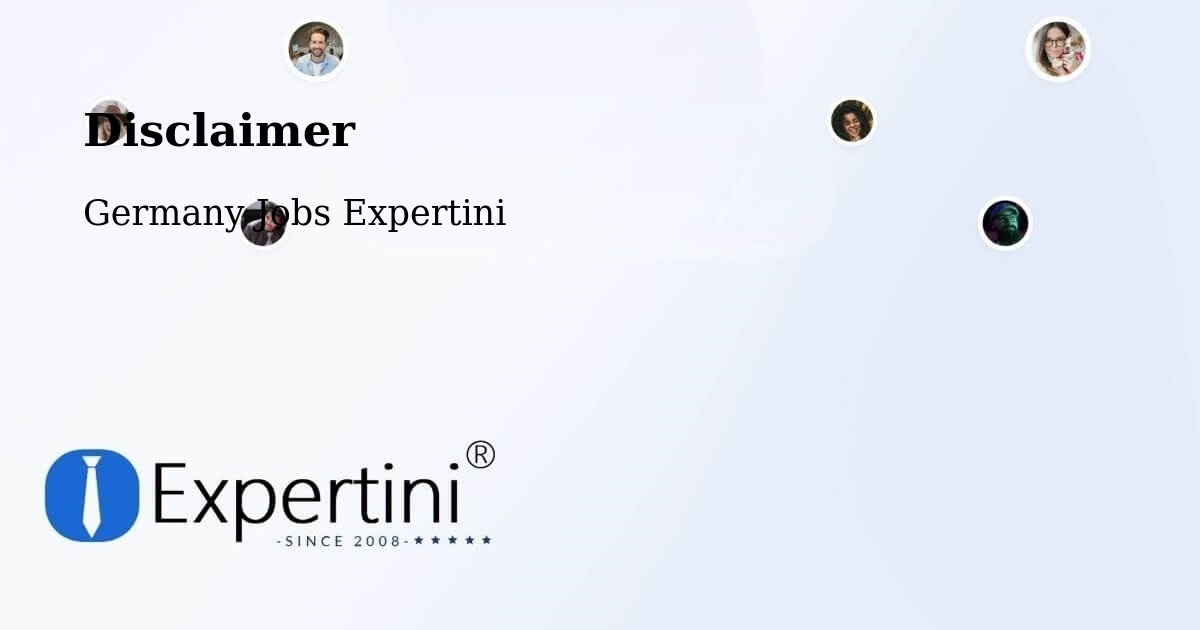 Disclaimer – Bad Dürrheim - Germany Jobs Expertini