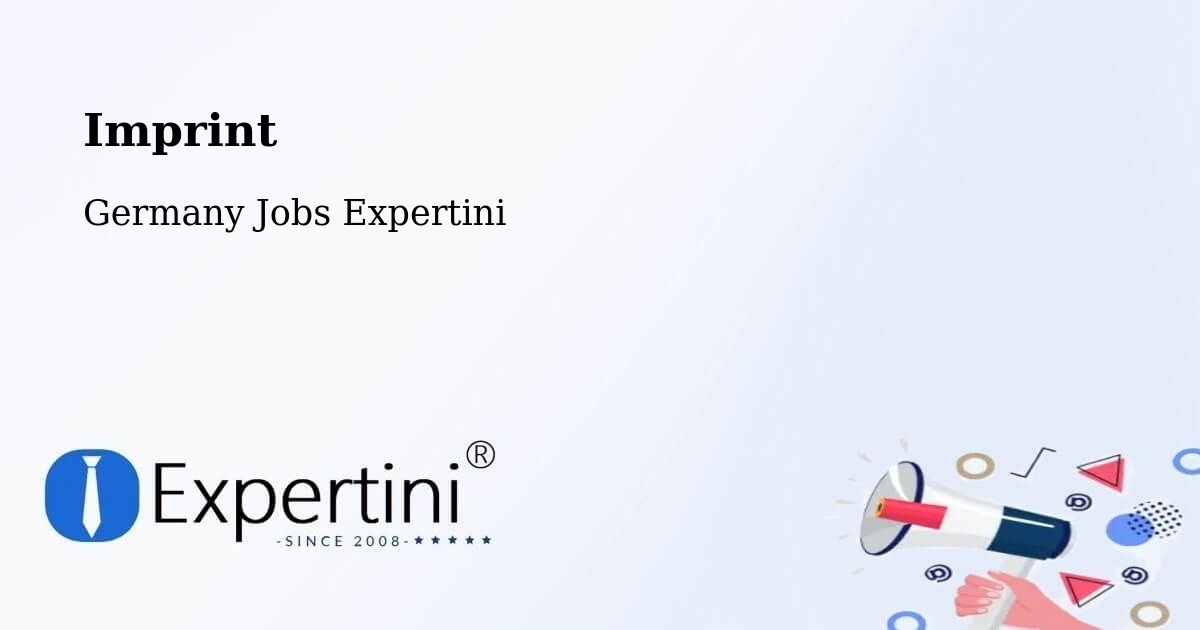 Imprint – Bad Dürrheim - Germany Jobs Expertini
