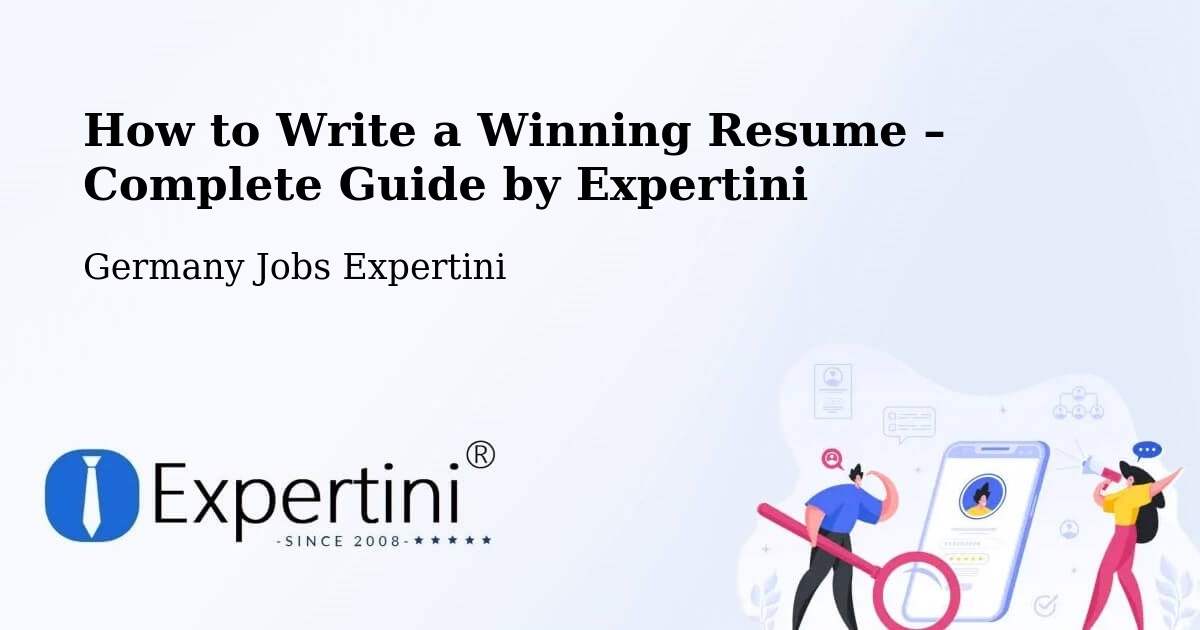 Resume Writing Guide for Job Seekers – Bad Dürrheim - Bad Dürrheim, Germany Jobs Expertini